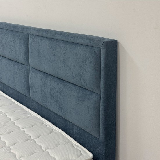 ΚΡΕΒΑΤΙ LUCY ΜΠΑΟΥΛΟ ΝΤΥΜΕΝΟ ΜΕ ΥΦΑΣΜΑ
